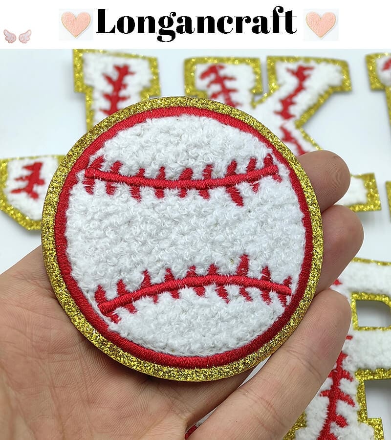 Basketball Rugby Number Patches