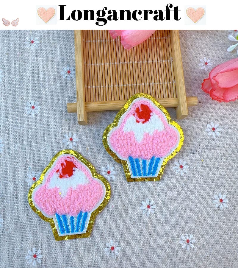 Donut Chenille Patches