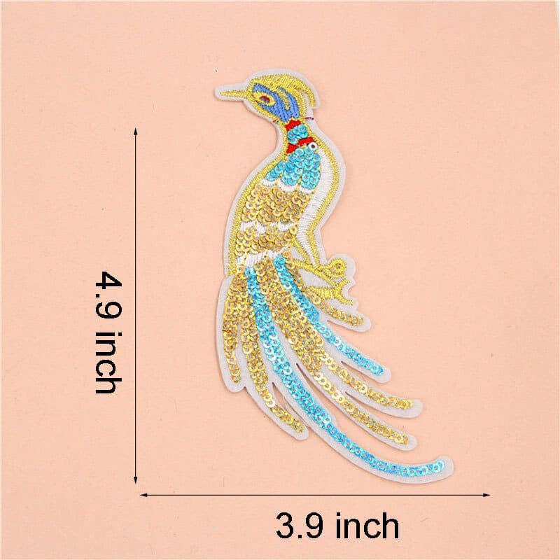 Animal Bird Embroidered Patches