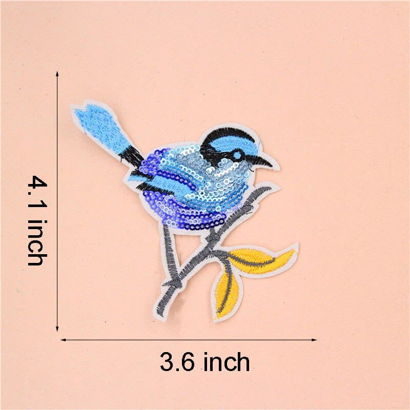 Animal Bird Embroidered Patches