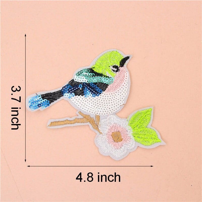Animal Bird Embroidered Patches