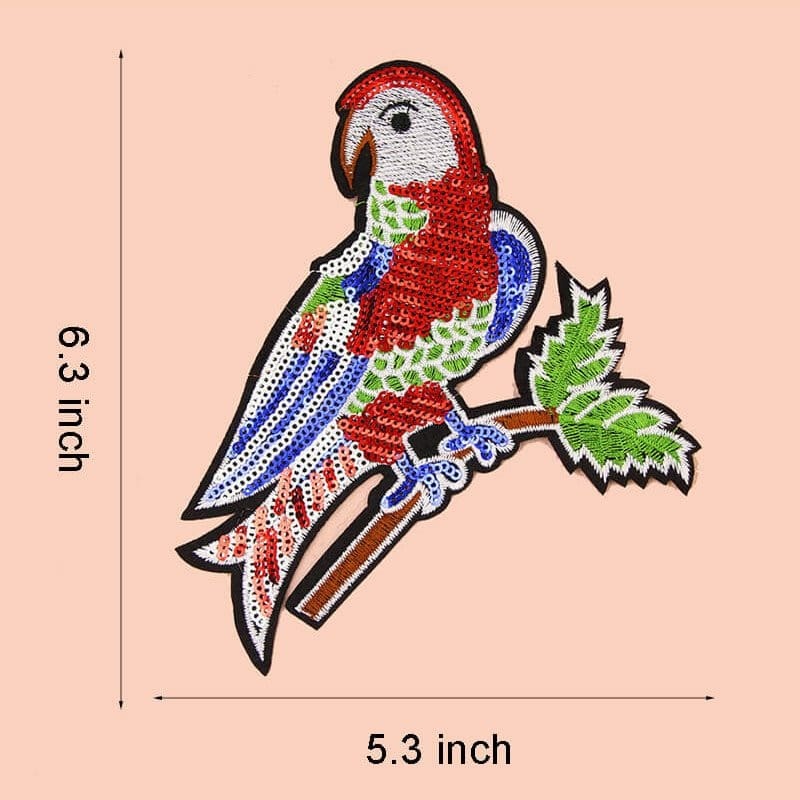 Animal Bird Embroidered Patches