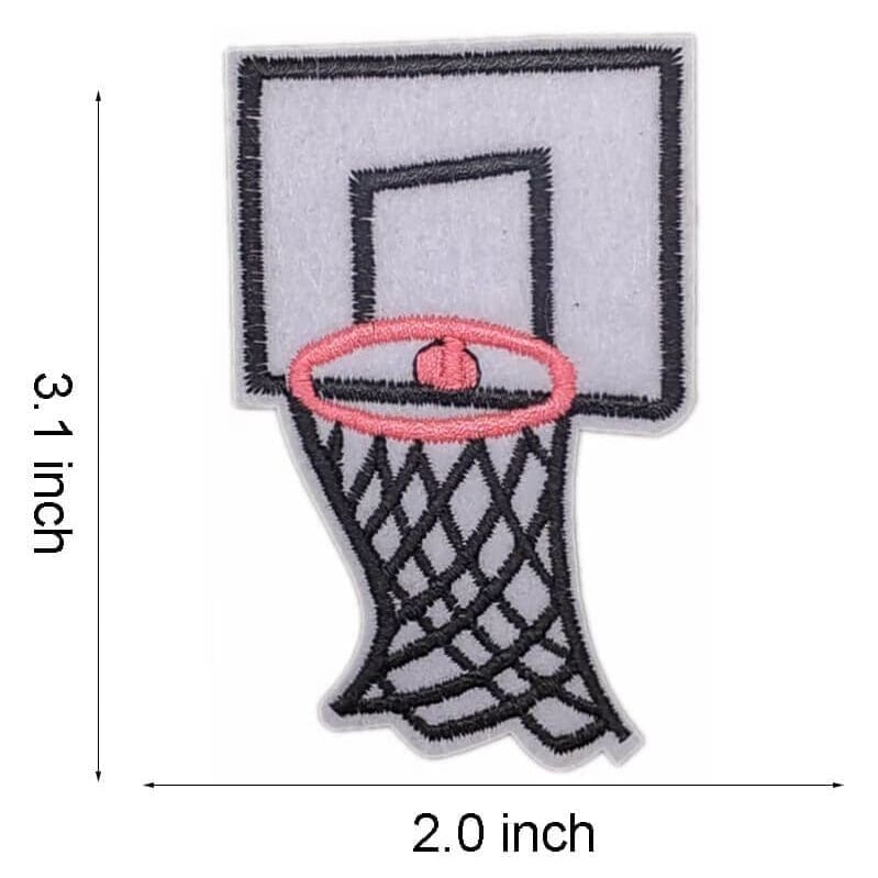 Sports Ball Embroidered Patches