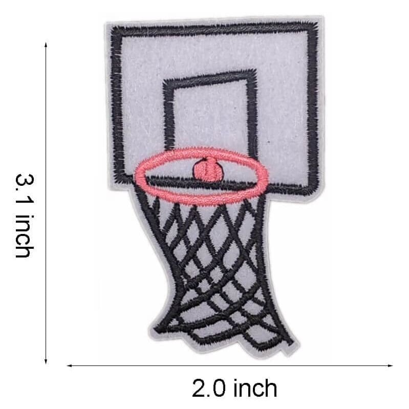 Sports Ball Embroidered Patches