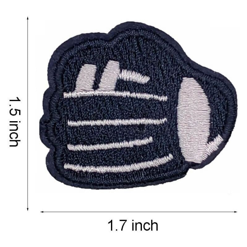Sports Ball Embroidered Patches