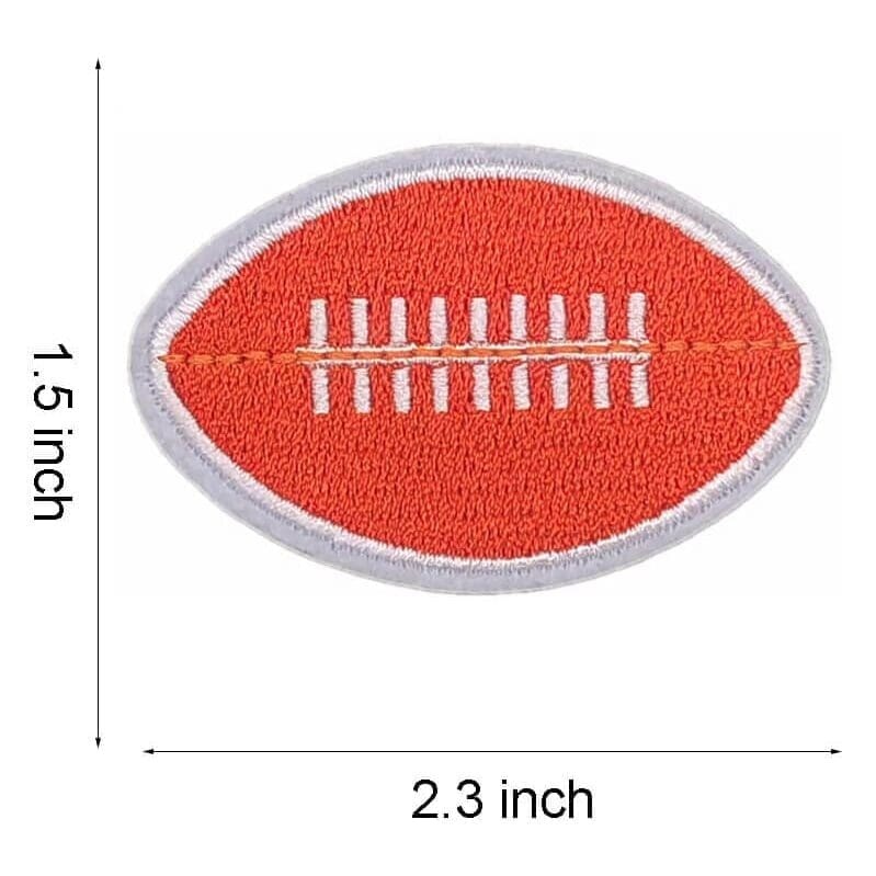 Sports Ball Embroidered Patches