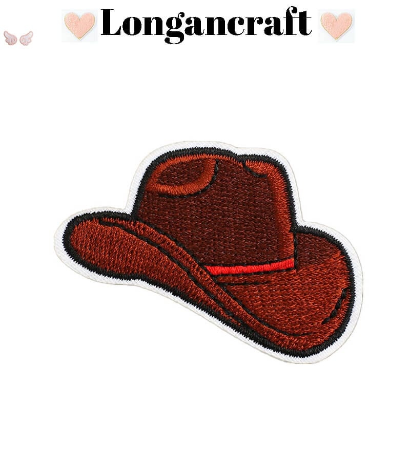 Western Boots Embroidered Patch