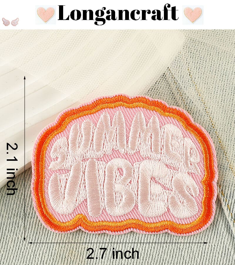 Positive Badge Letter Patches