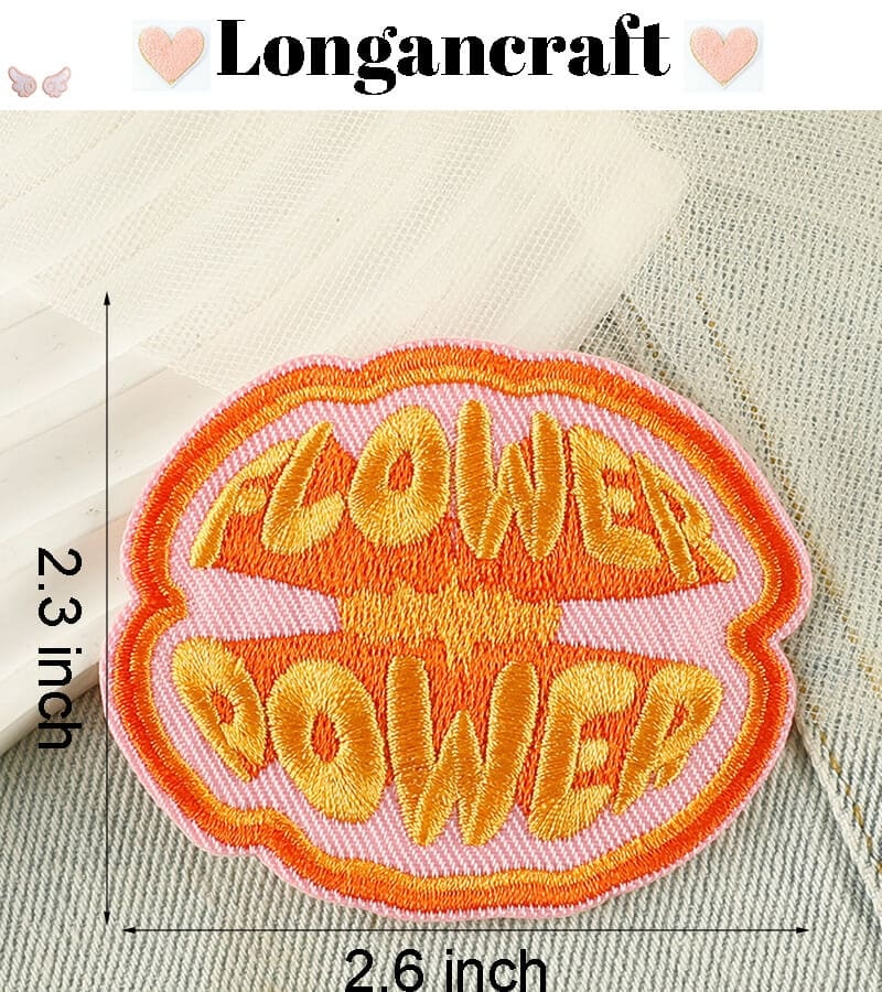 Positive Badge Letter Patches