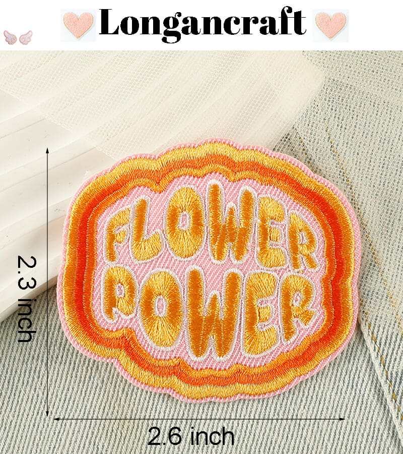 Positive Badge Letter Patches