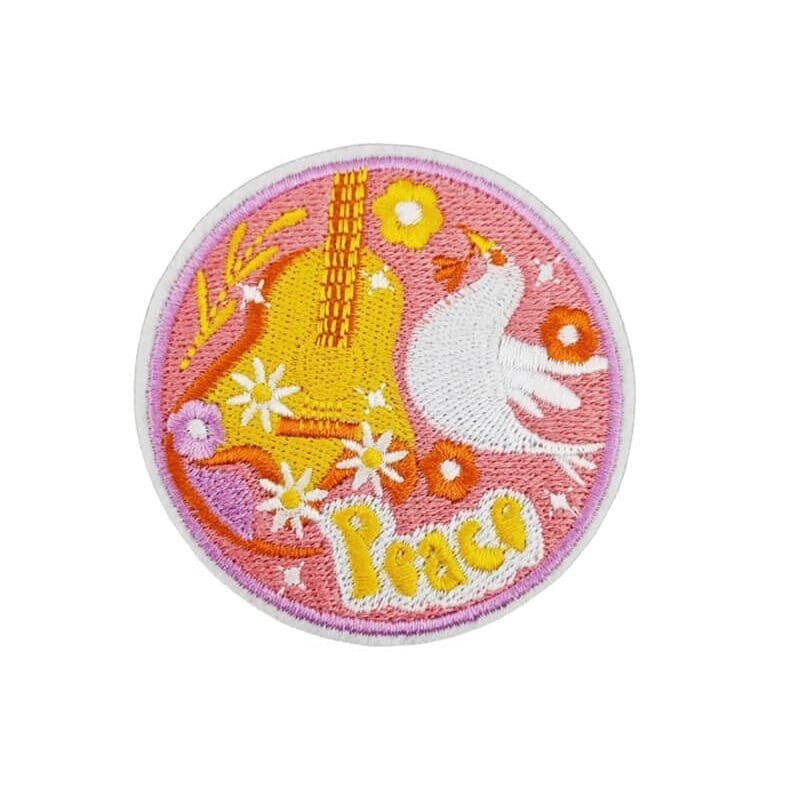 Holiday Sun Embroidered Patches