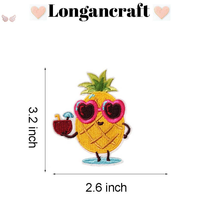 Summer Beach Embroidered Patch