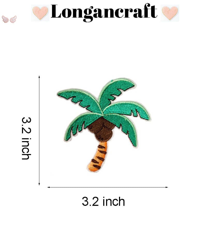 Summer Beach Embroidered Patch