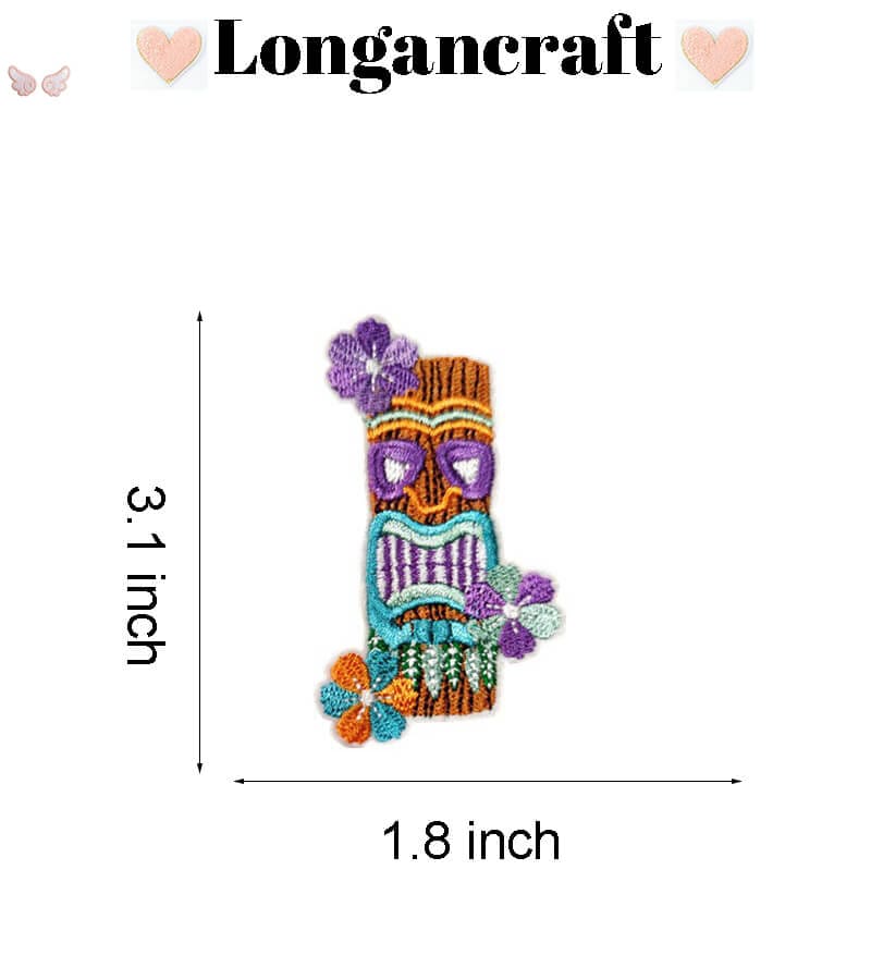 Summer Beach Embroidered Patch