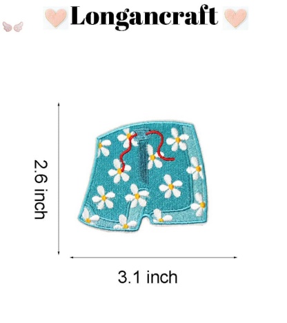 Summer Beach Embroidered Patch