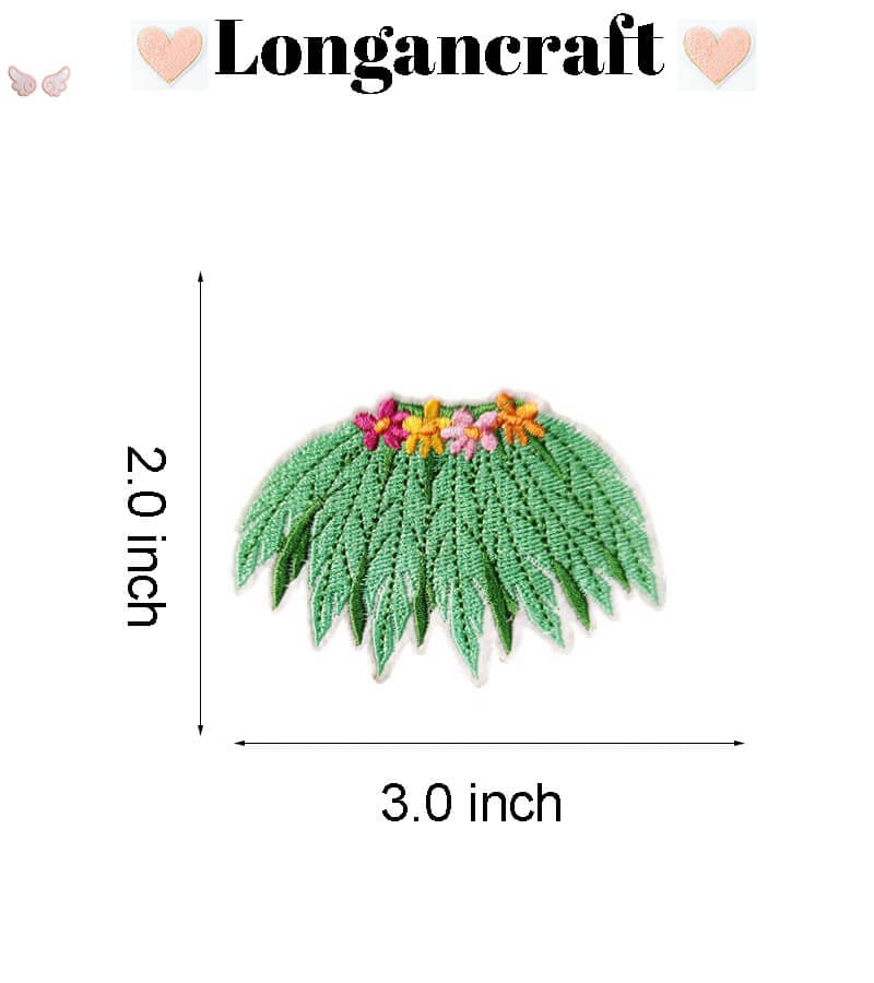 Summer Beach Embroidered Patch