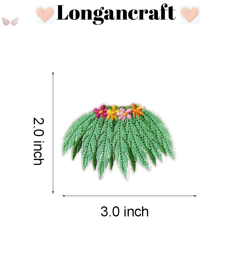 Summer Beach Embroidered Patch