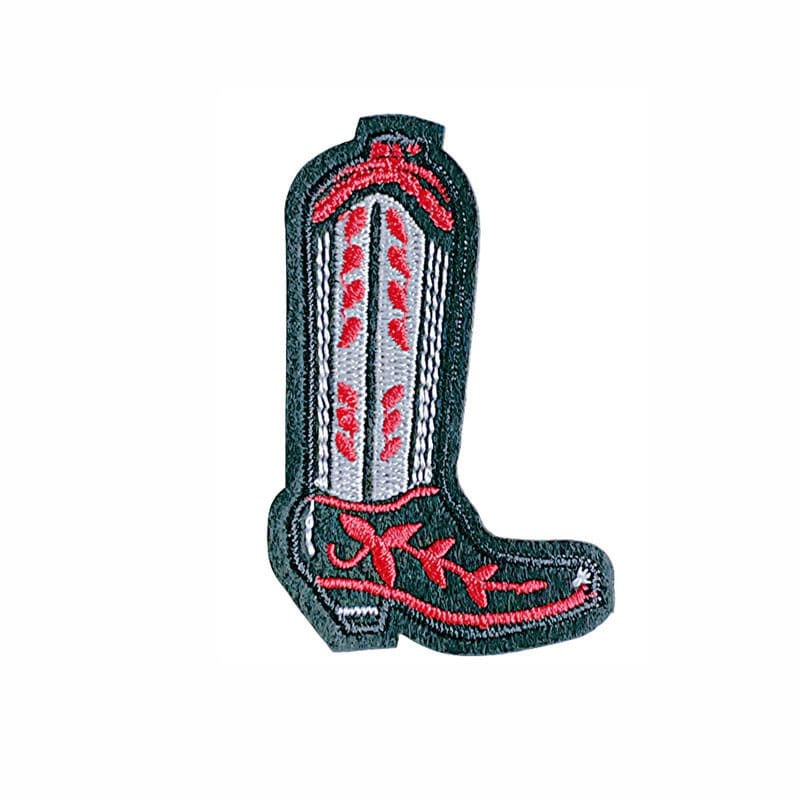 Cool Cowgirl Embroidered Patch