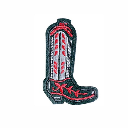 Cool Cowgirl Embroidered Patch