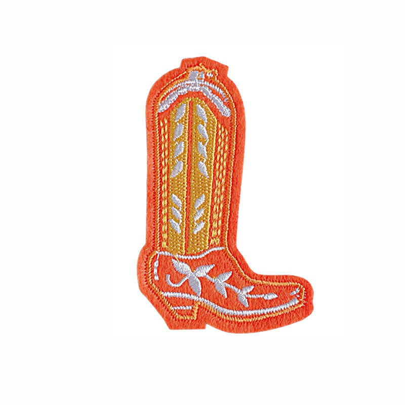 Cool Cowgirl Embroidered Patch