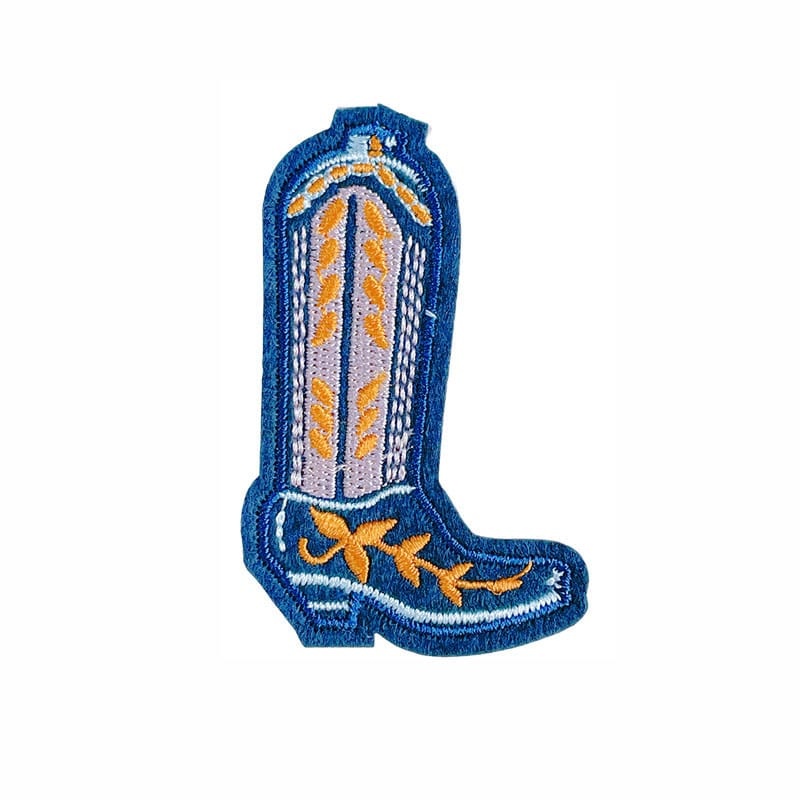 Cool Cowgirl Embroidered Patch