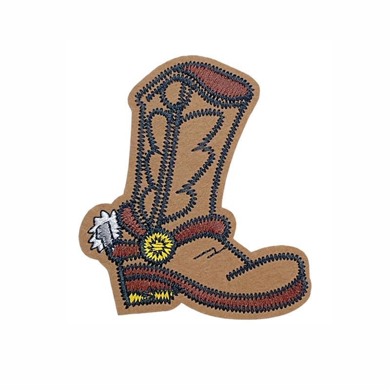 Cool Cowgirl Embroidered Patch
