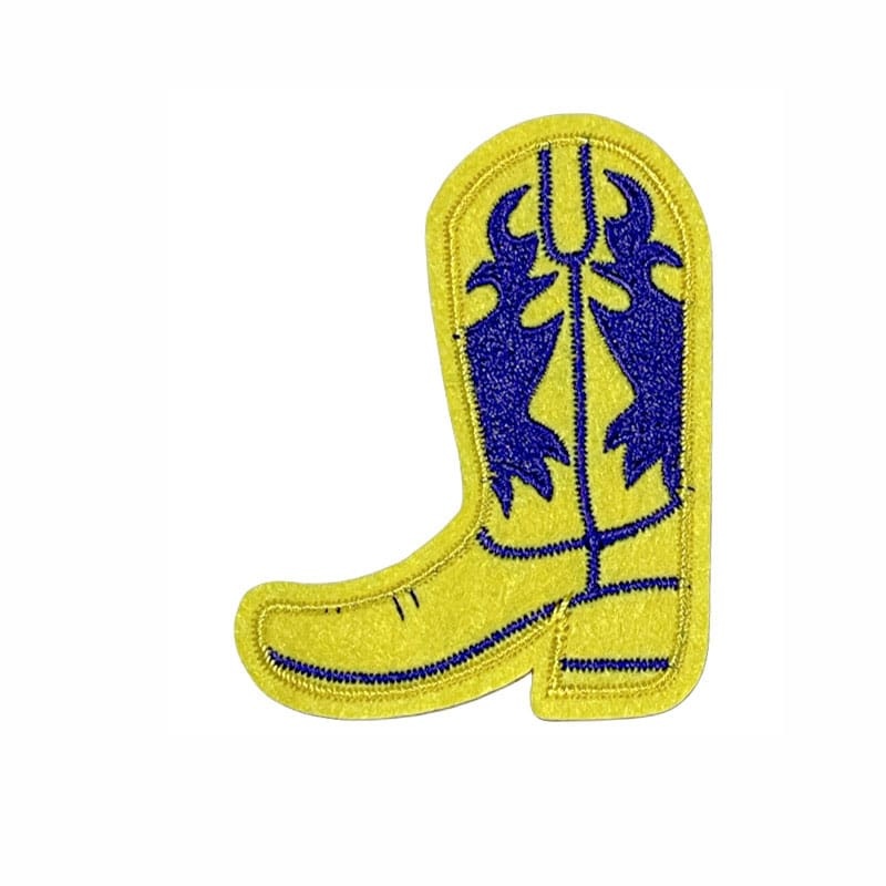 Cool Cowgirl Embroidered Patch