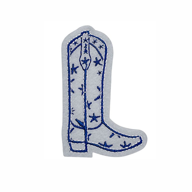 Cool Cowgirl Embroidered Patch