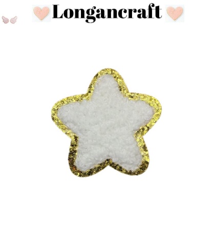 USA Star Letter Chenille Patch