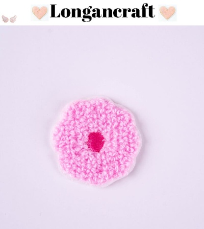 Color Flower Chenille Patches