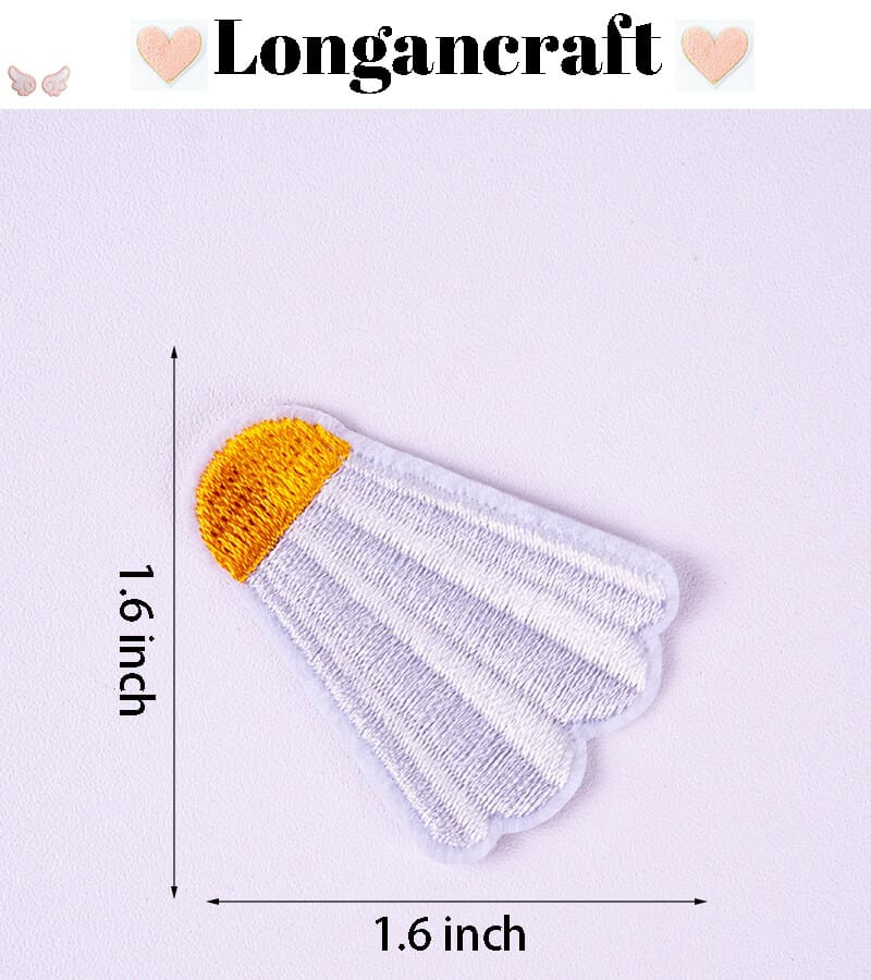 Soccer Tennis Embroidered Patch