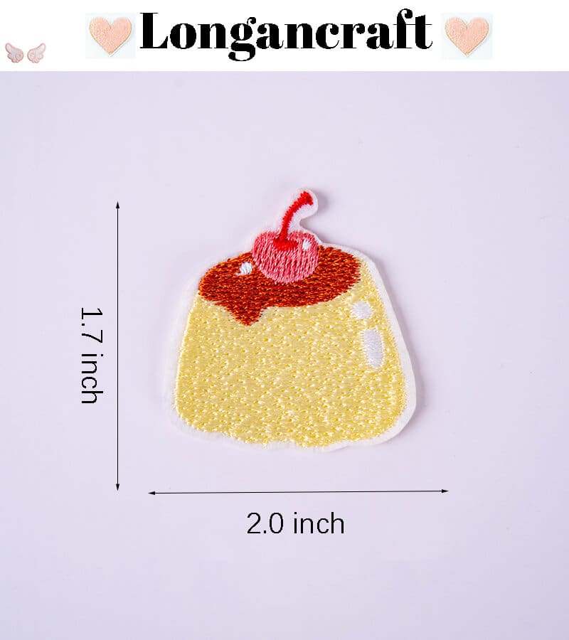 Cake Donut Embroidered Patches