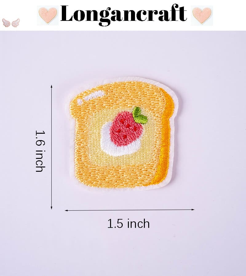 Cake Donut Embroidered Patches