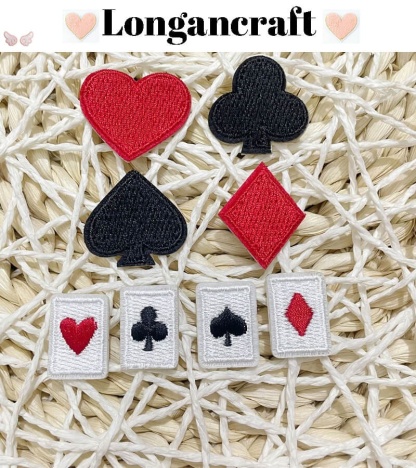 Funny Poker Embroidered Patches