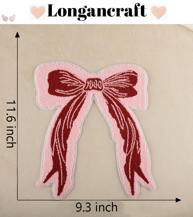 Big Bowknot Chenille Patches