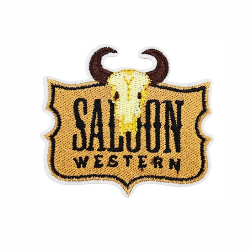 Cowboy Hat Embroidered Patches