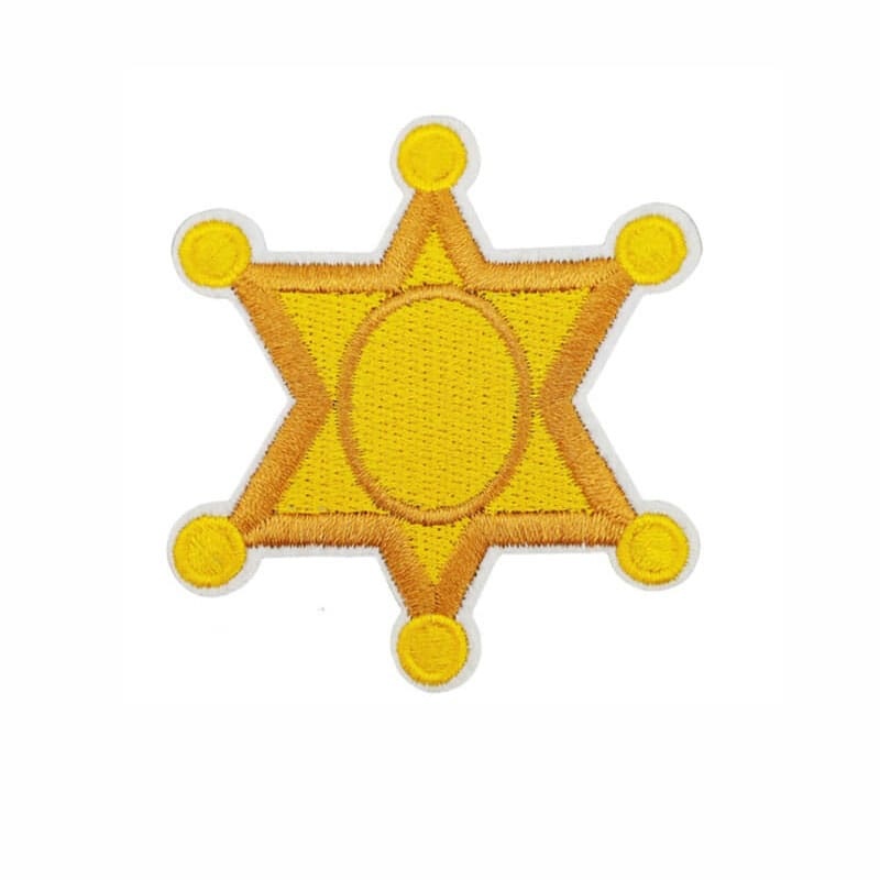 Cowboy Hat Embroidered Patches