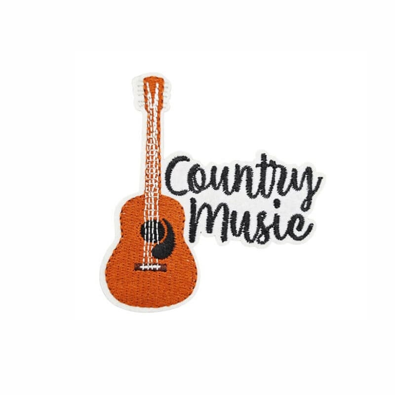 Cowboy Hat Embroidered Patches