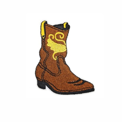 Cowboy Hat Embroidered Patches