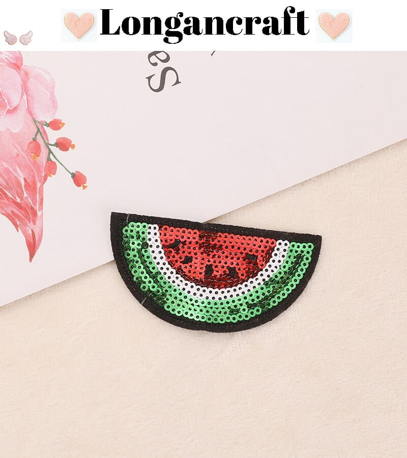 Sequin Pineapple Iron On Patch