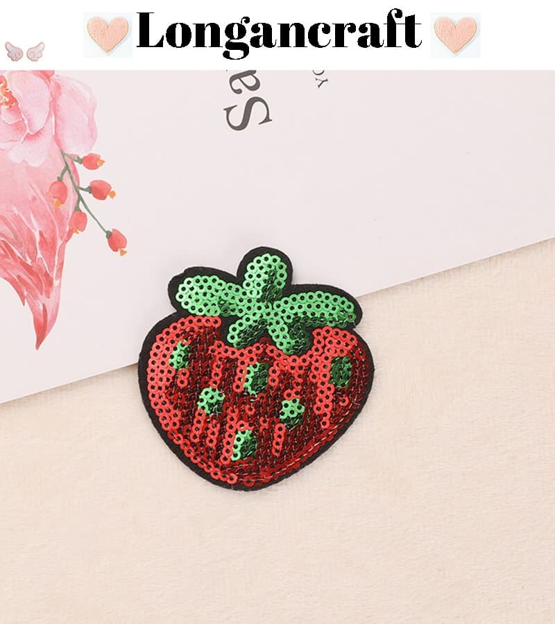 Sequin Pineapple Iron On Patch