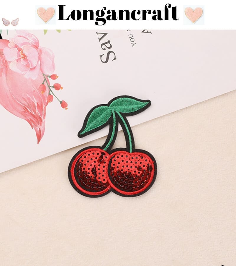 Sequin Pineapple Iron On Patch