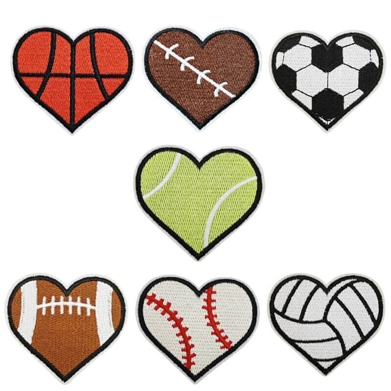 Soccer Ball Embroidered Patches