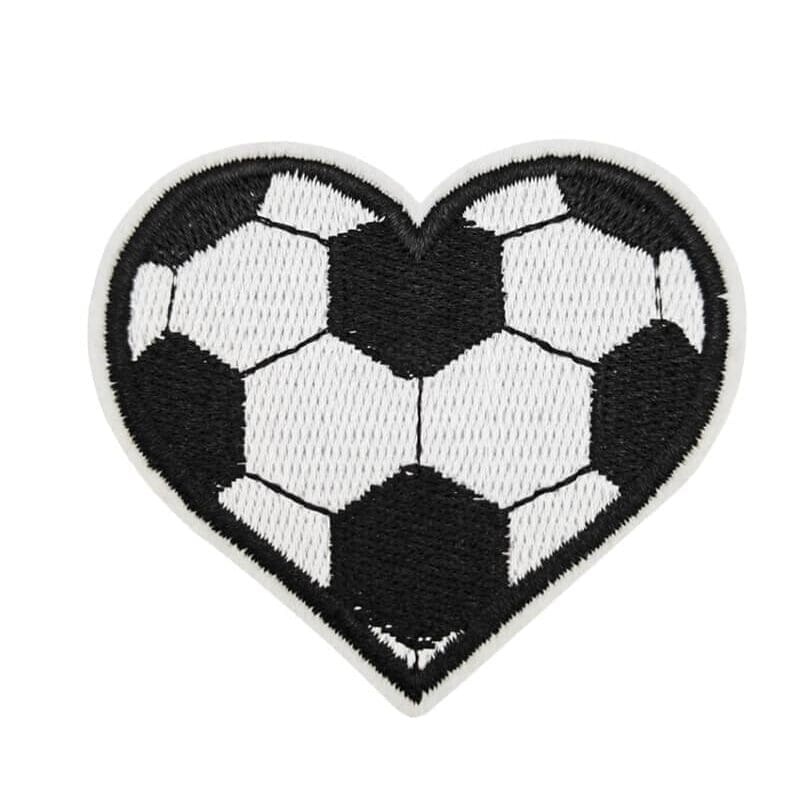Soccer Ball Embroidered Patches