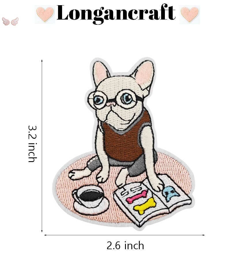 Book Lover Embroidered Patches