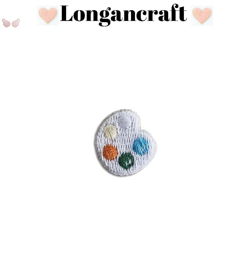 Cat Books Embroidered Patches