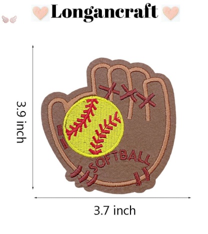 Baseball Bats Embroidered Patch