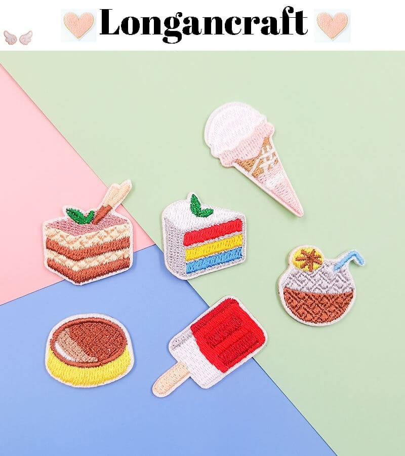 Summer Lemon Embroidered Patch