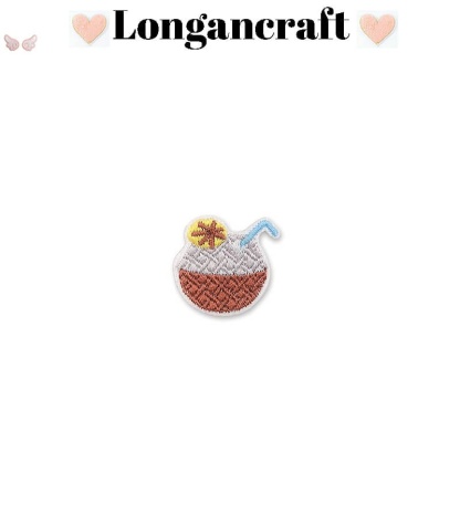 Summer Lemon Embroidered Patch