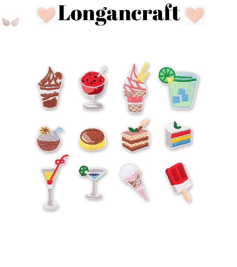 Summer Lemon Embroidered Patch